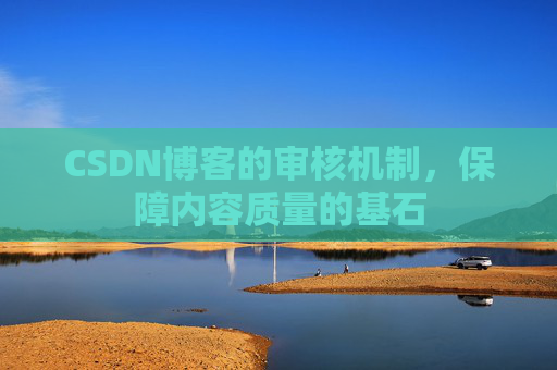 CSDN博客的审核机制，保障内容质量的基石